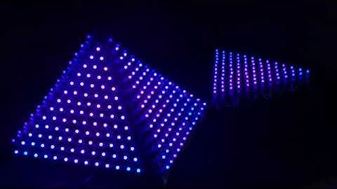 Madmapper DMX Lighting 파노라마LED