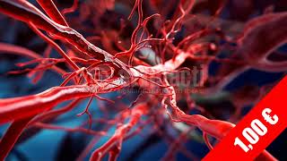 Red Neuron Synapses — HD Neuroscience Stock Video