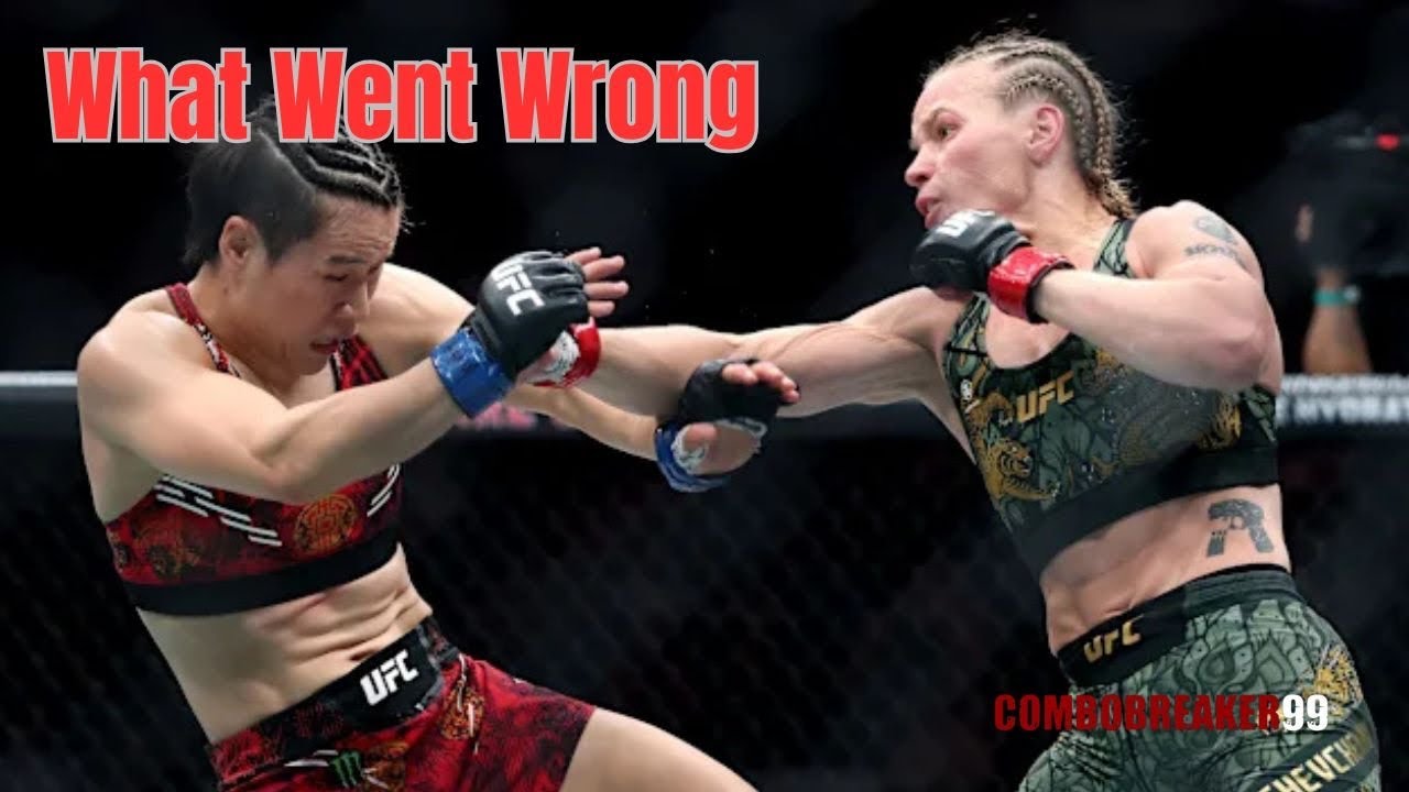 Что пошло не так в матче Чжан Вэйли против Валентины Шевченко