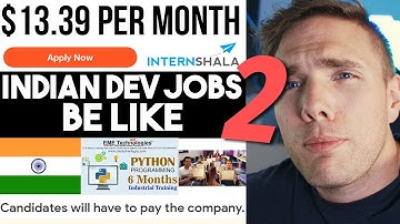$13 a MONTH for a SOFTWARE ENGINEER  - GARBAGE PROGRAMMING JOBS - INDIA Ep. 2 | #grindreel #india