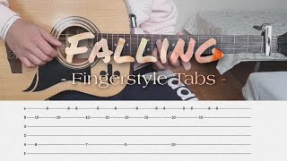 ( Trevor Daniel ) Falling - Fingerstyle TABS | Daniel Lavapiez chords