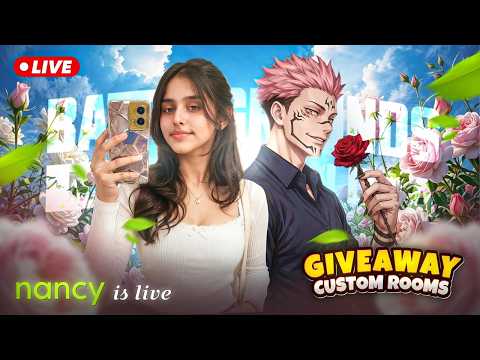 BGMI LIVE CUSTOM ROOM || CUSTOM ROOMS || BGMI LIVE ROOMS #bgmi #girlgamer #Customrooms