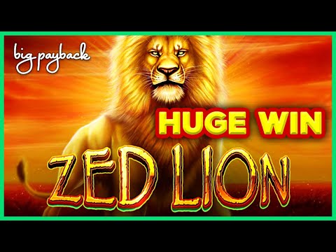 10X MULTIPLIER GLORY! Zed Lion Slot - HUGE WIN!