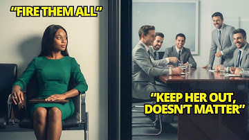 Black Founder Left Waiting Outside Her Own Boardroom — Minutes Later, She Fired Them All