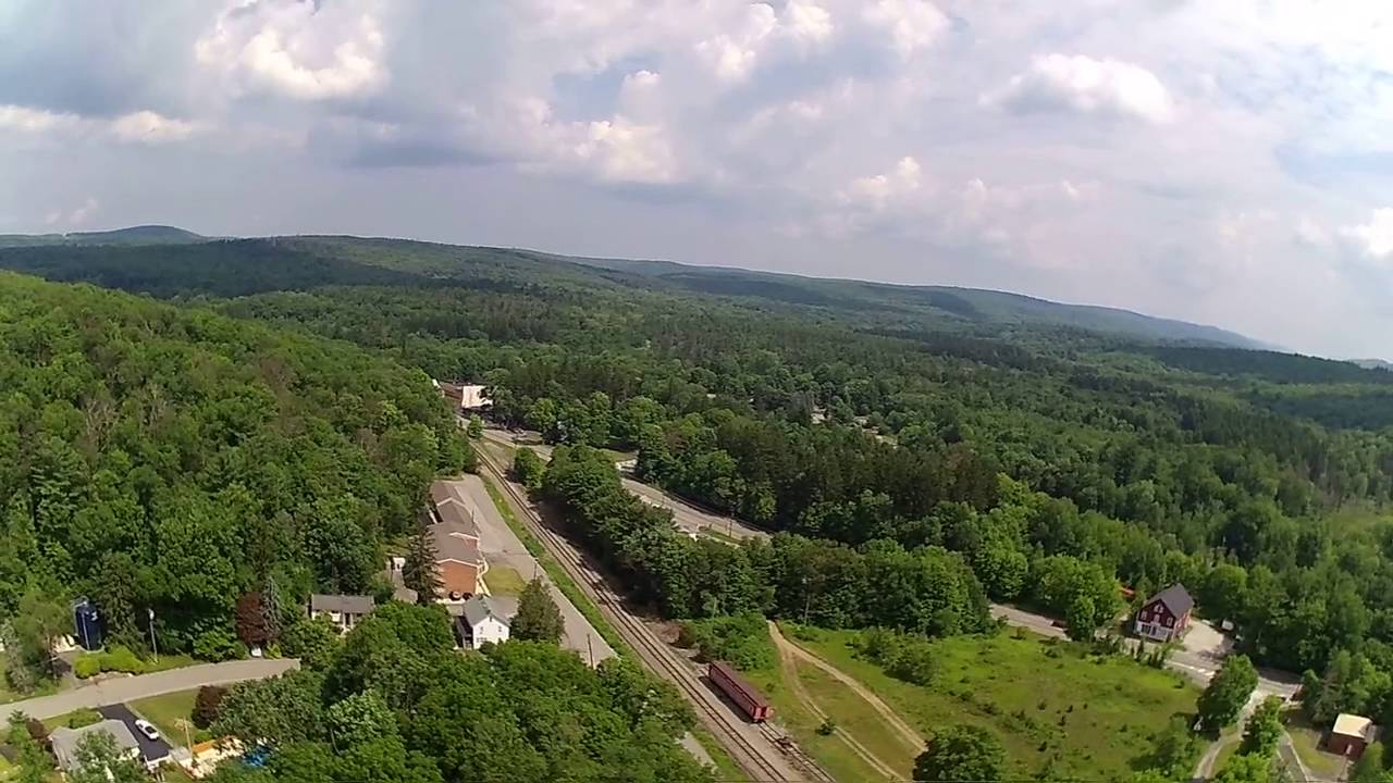Hubsan H501S, Newfoundland,N.J. Baseball field July 7, 2016