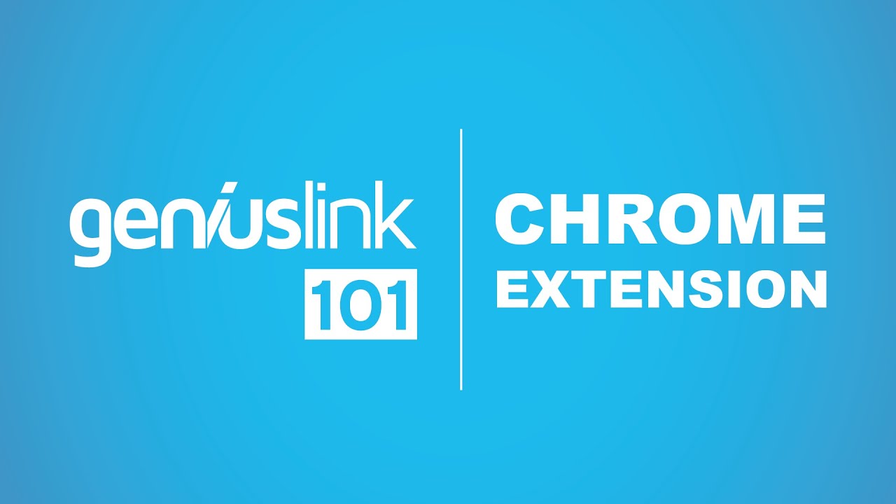 Geniuslink Chrome Extension