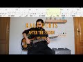 Kali uchis  after the storm bass cover  tabs