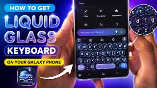 How to get Liquid Glass Keyboard on your Galaxy Phone #keyboard #anuprodetech #samsung screenshot 3
