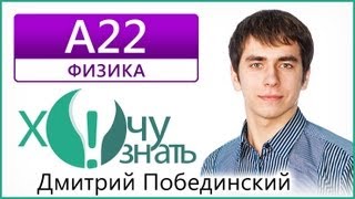 А22 по Физике Демоверсия ЕГЭ 2013 Видеоурок А22 по Физике Демоверсия ЕГЭ 2013 Видеоурок