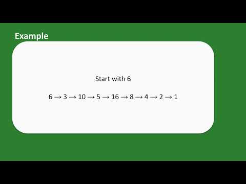 Collatz Conjecture 