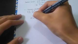 CARA CEPAT SISTEM PERSAMAAN LINEAR DAN KUADRAT DUA VARIABEL ( SPLKDV)