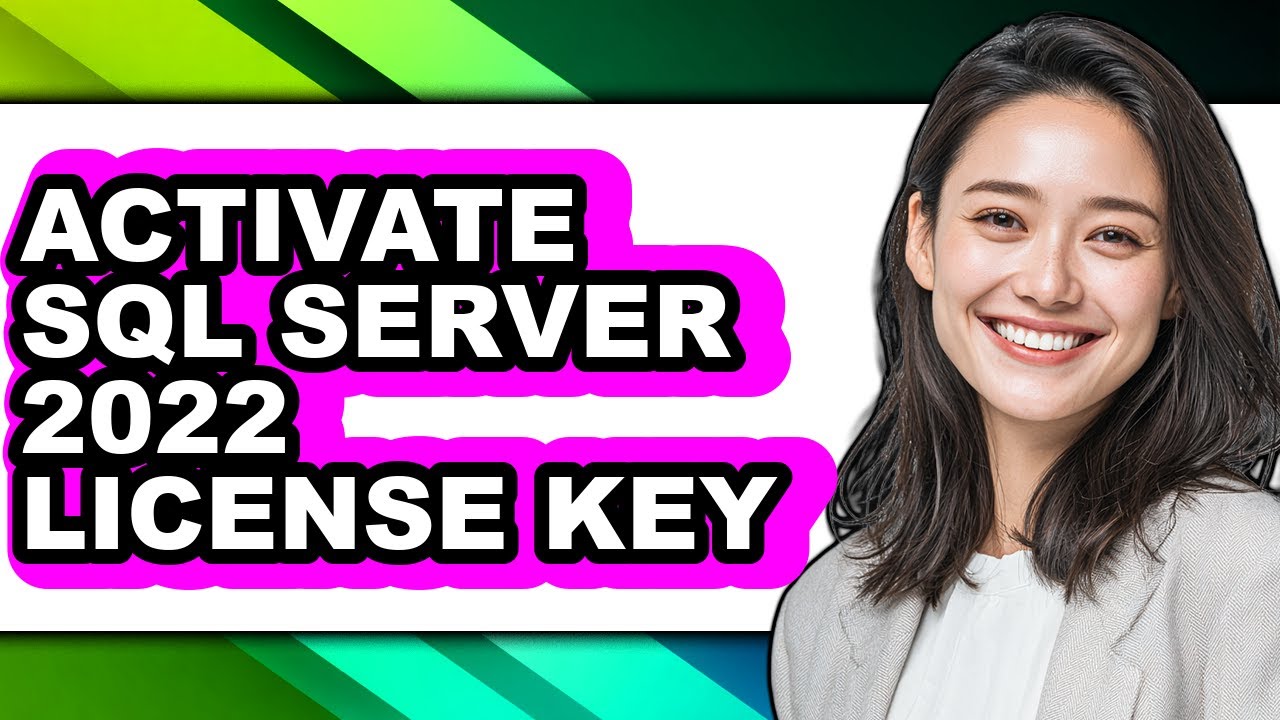 How to Activate Sql Server 2022 License Key - Full Guide - YouTube