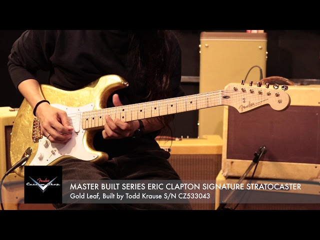 Fender Custom Shop / MBS Eric Clapton Stratocaster Gold Leaf built by Todd  Krause 【S/N CZ533043】