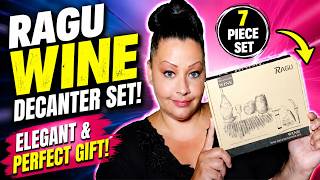 Wine Decanter Set Unboxing & Review  Elegant