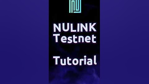 Nulink Testnet Tutorial