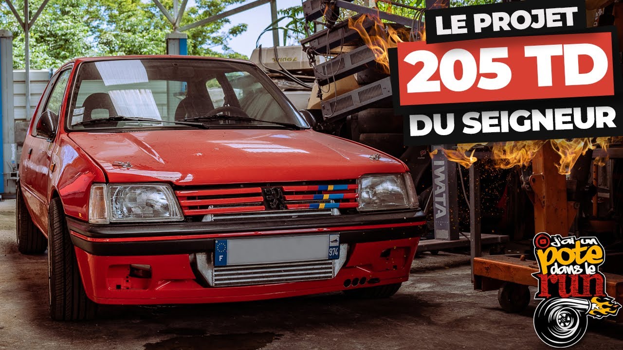 LA 205 TD DU SEIGNEUR !!! 🔥🔥🔥 #run974 #dolphincompétition