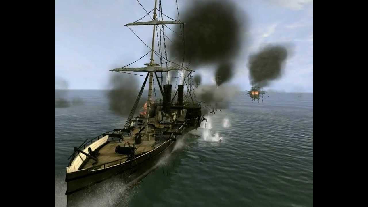 Total war Shogun 2 fall of the samurai Naval battle EPIC YouTube