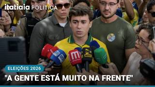 WATCH NIKOLAS FERREIRA'S (PL) PRESS CONFERENCE AFTER VOTING AT A SCHOOL IN BELO HORIZONTE