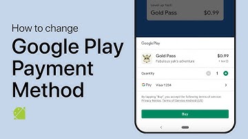 How To Add/Change Payment Method on Google Play