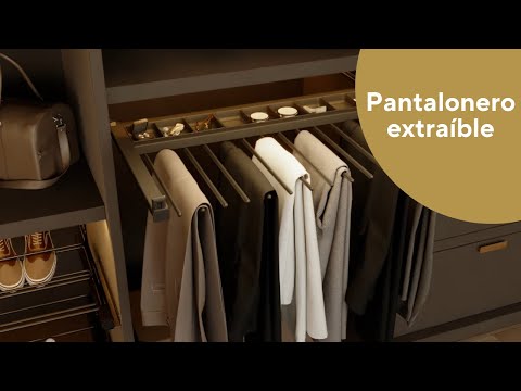 Pantalonero Extraible  Equipamiento Armario Vestidor