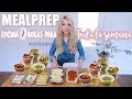 COCINA 2 HORAS PARA TODA LA SEMANA/ MEALPREP 2