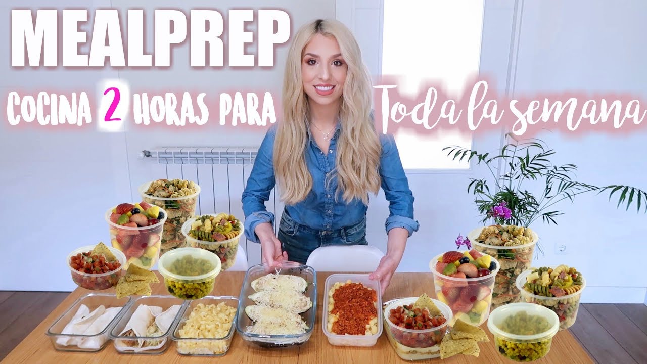 COCINA 2 HORAS PARA TODA LA SEMANA/ MEALPREP 2