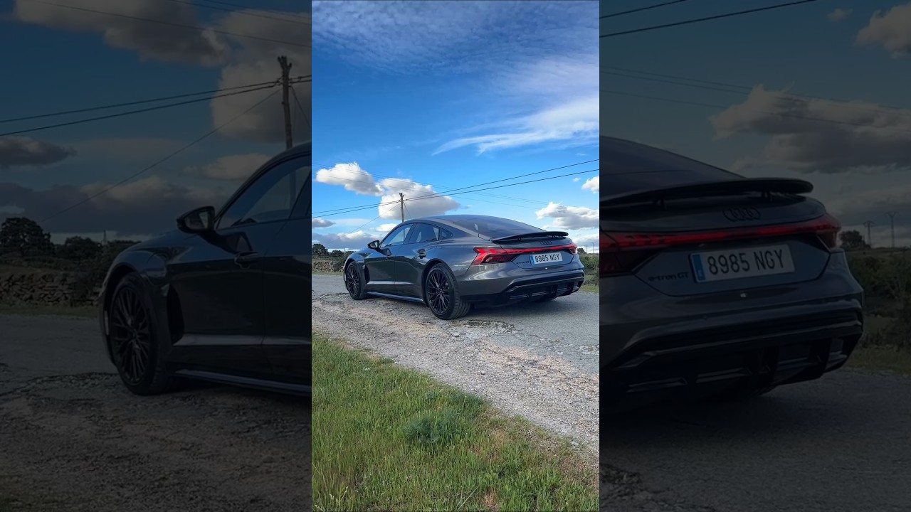 El Audi más potente de TODOS es el e-Tron GT y es MUY BUENO