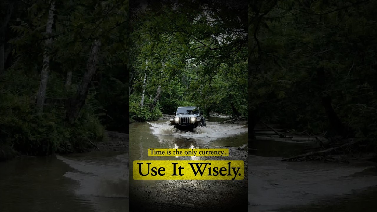 Use your time wisely, go off-roading