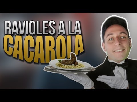 ANECDOTA Ravioles con ¡CACA!
