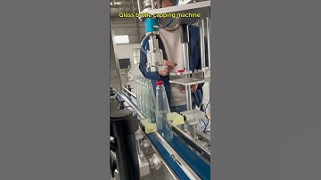 Glass bottle capping machine #automatic #cappingmachine