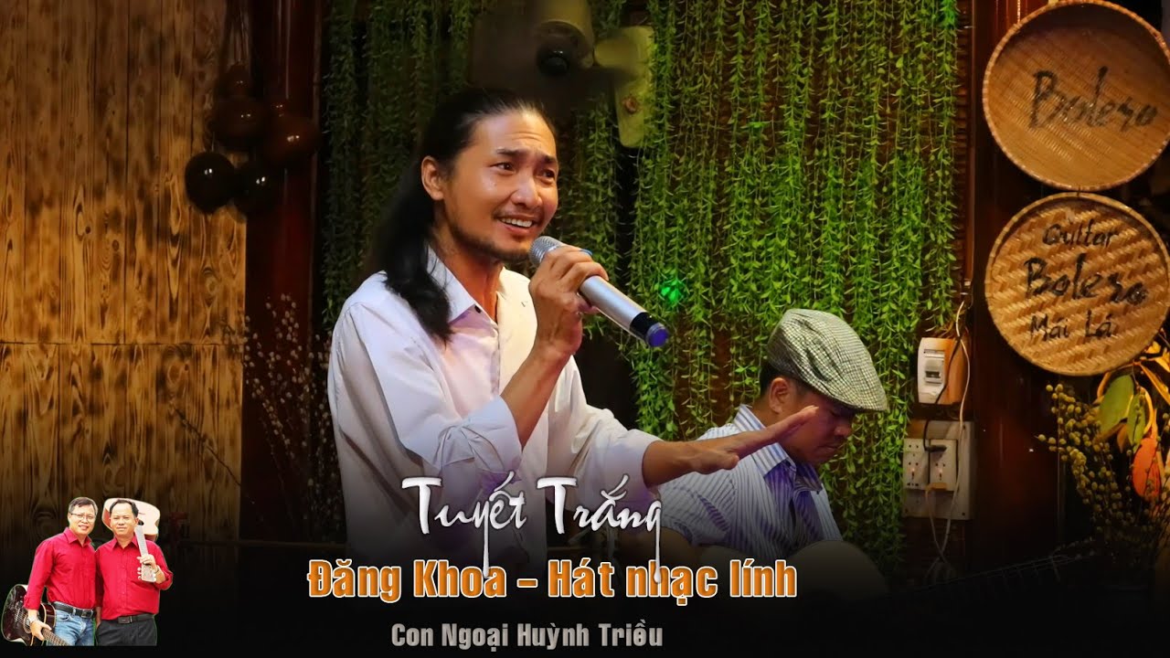 Tuyết Trắng | Đăng Khoa con của Ngoại Hát Live - Bolero Mái Lá