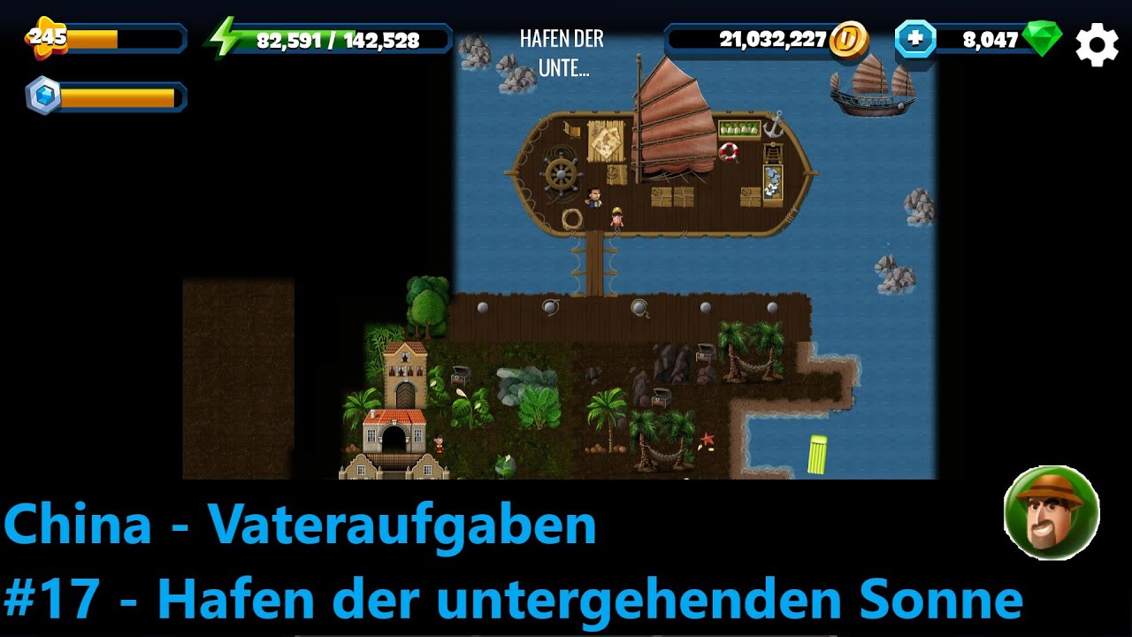 Lets Play Diggy's Adventure - China - Vater #17 – Hafen der untergehenden Sonne (deutsch/german)