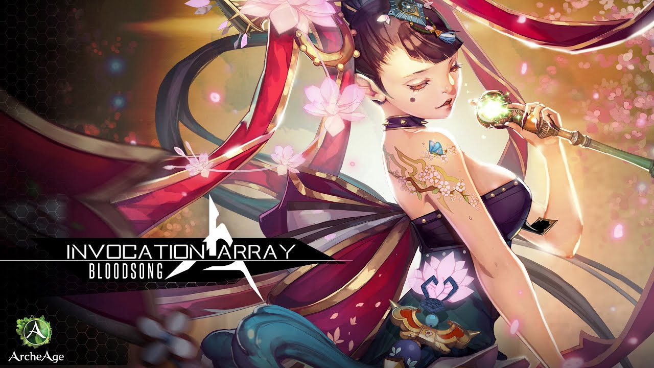 Invocation Array - Bloodsong (ArcheAge Aria NA Theme) akkoorden