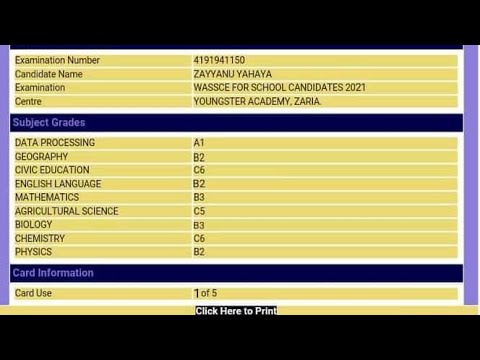 WAEC 2021 RESULT IS OFFICIALLY OUT!SEE LINK TO CHECK YOUR RESULTS NOW