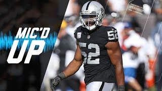 Khalil Mack Mic'd Up vs. Ravens "You Soft!" (Week 5) | NFL Films | Sound FX screenshot 3