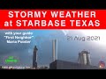 SpaceX Starship Boca Chica 2021 08 21 Stormy Weather at Starbase Texas