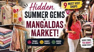 Mangaldas Market Summer Shopping Guide 2026 | The Coolest Summer Fabrics & Co-ord Materials 😍