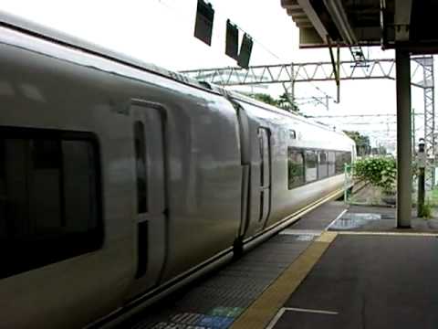 ６５１系下りスーパーひたち　勝田発車
