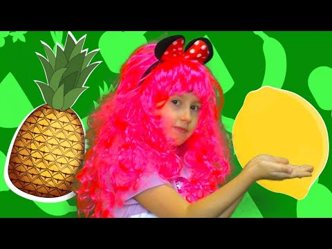 Yummy Fruits & Vegetables | Funny kids song about healthy food