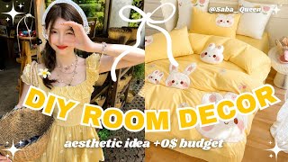 DIY Room Decor Ideas For Aesthetic Vibes #AestheticDecor