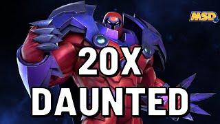 Onslaught's Degen Damage with 20 Daunted is Pretty Ridiculous