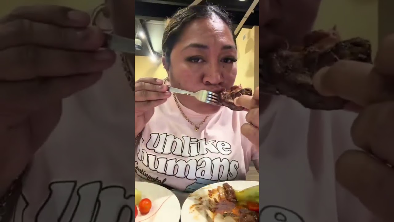 Mukbang at friends birthday 