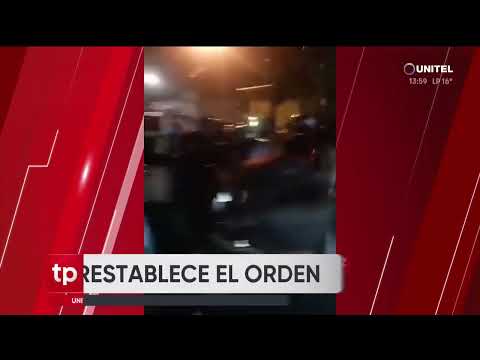 Disturbances at Satélite Norte market; merchants report alleged looting