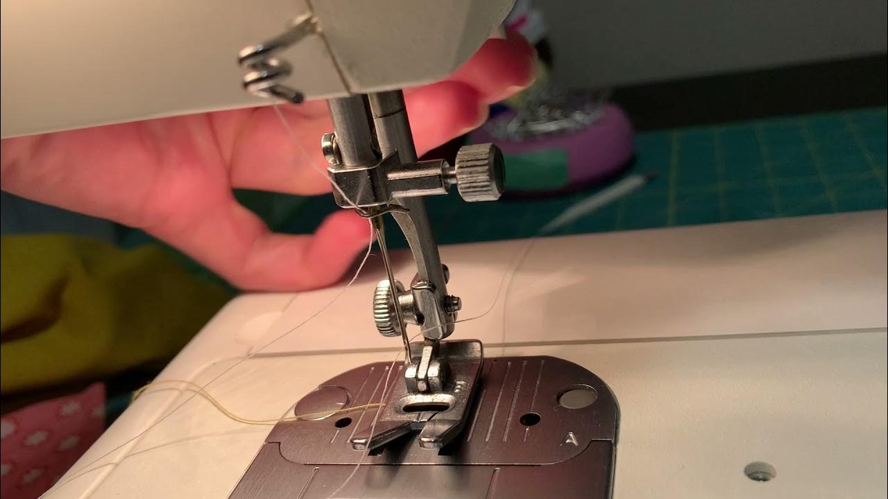 Threading a Singer Fashion Mate YouTube