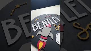 🚀 Custom Nursery Sign #nurserydecor #nurseryinspo #nurseryidea #nursery #nurserydesign #nurseryroom
