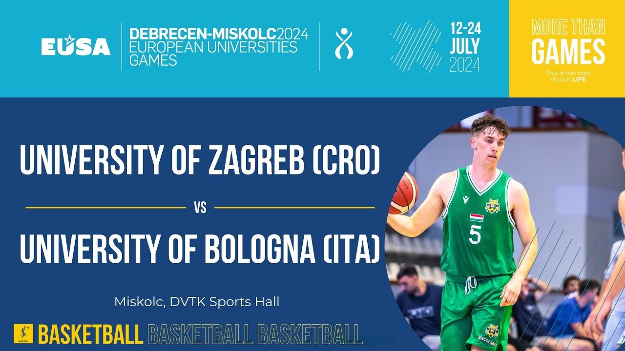 Basketball Men / University of Zagreb CRO - University of Bologna ITA