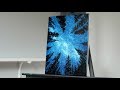 Galaxy Forest Painting | Acrylic Painting Tutorial