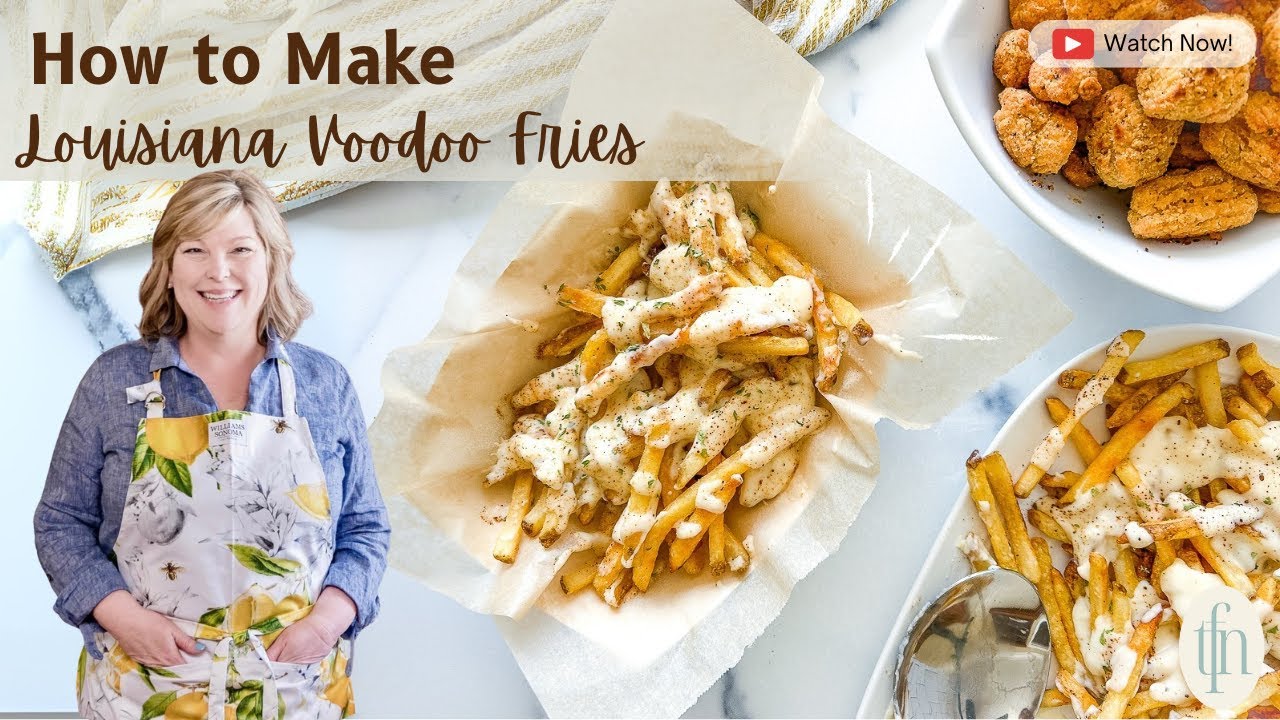 How to Make Voodoo Fries at Home - Spicy Sauce + Crispy Fries!