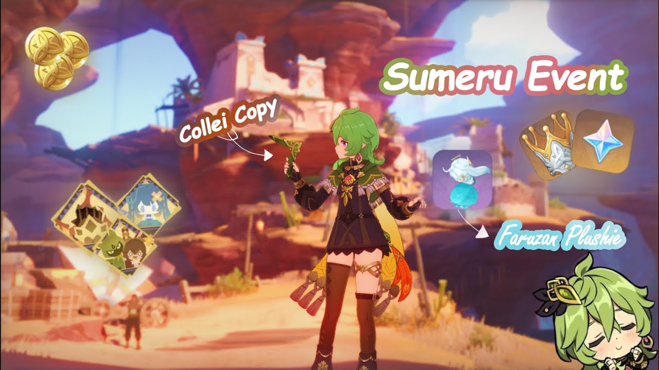 Come Do The Sumeru Event With Me ⊹₊˚‧︵‿₊୨ᰔ୧₊‿︵‧˚₊⊹ Comfy genshin gameplay