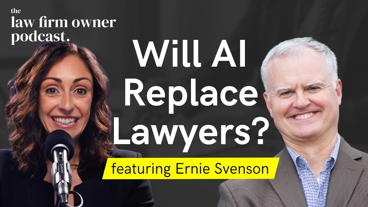 AI and the Future of Law Firms (with a Legal Tech Expert) - YouTube